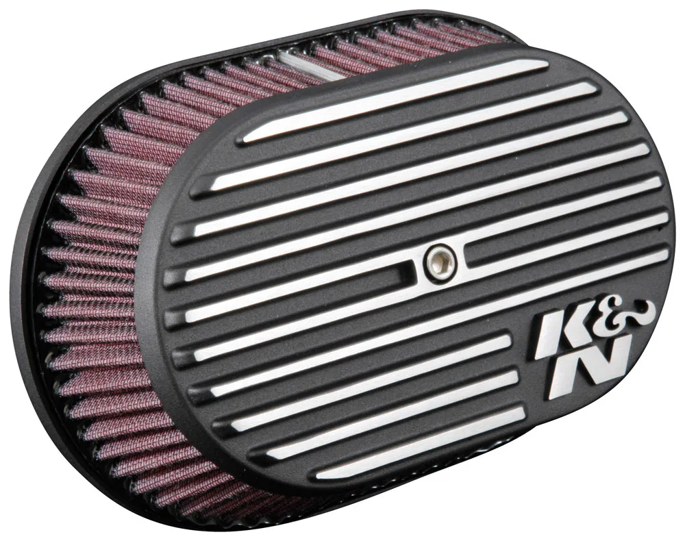RK-3953 – K&N FILTER Air Cleaner Assembly, 4-1/4 Inch Overall Height 2.39 Inch Air Filter Height Black Aluminum With ...